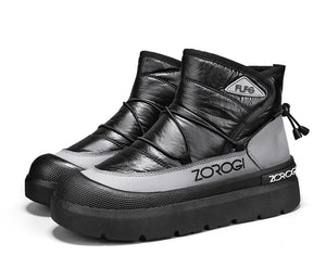 Mens Winter Ankle Boots – Warm Durable Outdoor Shoes