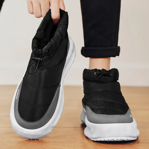 Mens Winter Velvet Ankle Boots – Warm Stylish Winter Shoes