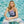 Women's Summer Haze High Neck Macrame Back Tankini Top