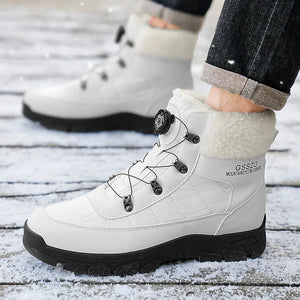 Mens Winter Snow Boots – Warm Durable Outdoor Shoes