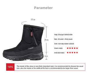 Men's Winter Waterproof Snow Boots