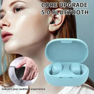 A6S Wireless Bluetooth Earphones Earset Stereo Headphones Sport Noise Cancelling A6S TWS Headset sport music Earbuds for phone