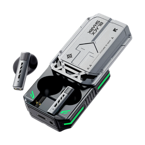 Black Shark T11 TWS Wireless Earbuds with Active Noise Cancellation, Bluetooth 5.3, 30 Hour Battery Life, RGB Light, Low Latency