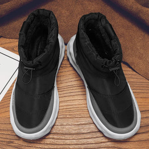 Mens Winter Velvet Ankle Boots – Warm Stylish Winter Shoes