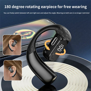 Wireless Bluetooth Headphones With Microphone Air Conduction Earphones Handsfree Noise Canceling Headset For Driving Audifonos