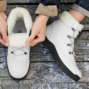 Mens Winter Snow Boots – Warm Durable Outdoor Shoes