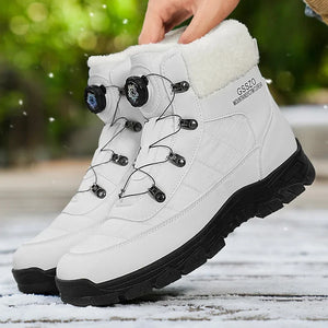 Mens Winter Snow Boots – Warm Durable Outdoor Shoes