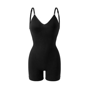 New Bodysuit Shapewear Women Tank Top Tummy Control Full Body Shaper Anti Chafing Shorts Slimming Waist Butt Lifter Seamless