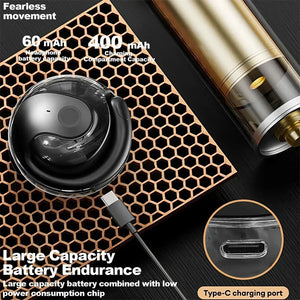 NEW BY01 TWS Earphone Intelligente Touch Control Wireless Bluetooth-compatible Headphones Waterproof LED Display With Mic