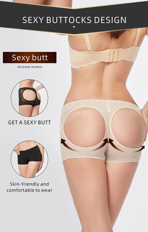 Women Butt Lifter Shaper Panties Shorts Butt Lift Underwear Briefs Body Shaper Sexy Ass Push Up Panty Buttock Open Hip Booty