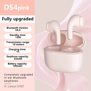 Original Bluetooth Wireless Earphone High-Quality Noise-Canceling TWS Gaming Earbuds Headphones With Multiple Devices