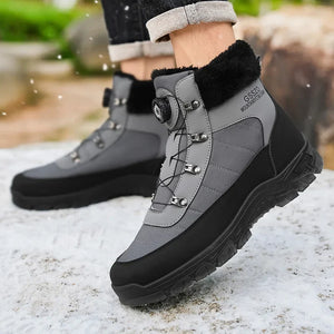 Mens Winter Snow Boots – Warm Durable Outdoor Shoes
