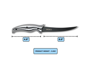 6" FILLET KNIFE - FLEXY