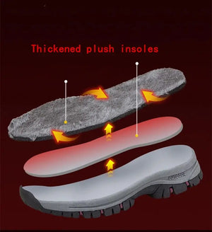 Winter Boots for Men – Waterproof Warm Outdoor Shoes