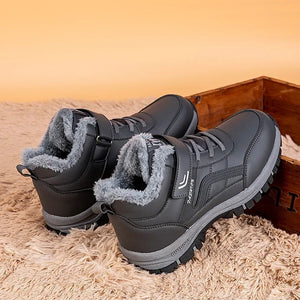Mens Waterproof Winter Snow Boots – Warm Durable Outdoor Shoes