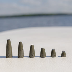 Reaction Tackle Lead Worm Weights (25 pack)