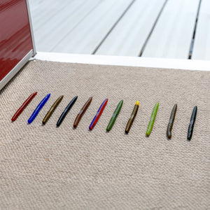 Reaction Tackle Soft Plastic Wacky Worms 5.5in - 24 Pack