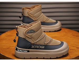Mens Winter Ankle Boots – Warm Durable Outdoor Shoes