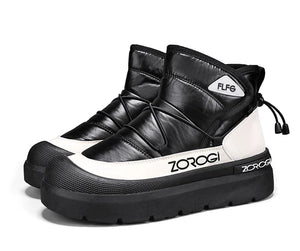 Mens Winter Ankle Boots – Warm Durable Outdoor Shoes