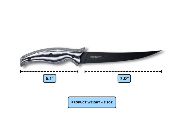 7" FILLET KNIFE - MEDIUM FLEX