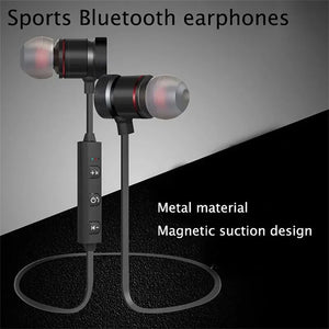 Wireless Bluetooth Headphones Neckband Earphone In Ear Monitor With Mic Long Battery Auriculares High Quality Headset Sport