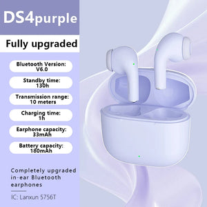Original Bluetooth Wireless Earphone High-Quality Noise-Canceling TWS Gaming Earbuds Headphones With Multiple Devices