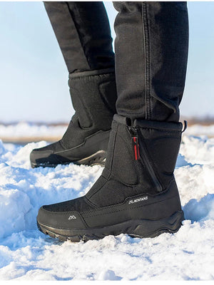 Men's Winter Waterproof Snow Boots