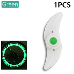 Bicycle Spoke Lights IP67 Waterproof LED Bike Wheel Lights Colorful Cycling Wheel Spoke Lamp Safety Warning Bike Accessories
