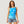 Women's Summer Bouquet Highneck Tankini Top