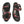 Scrambler Sandals - Men's - Burgundy & Orange