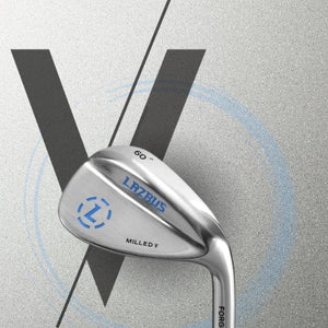 Lazrus Milled V Wedges Set or Individual (52°, 56° & 60°)