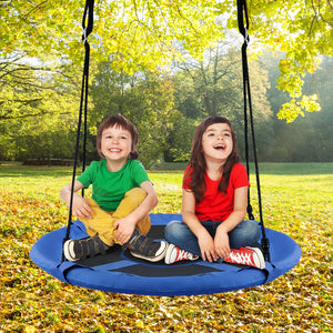 2-in-1 40 Inch Kids Hanging Chair Detachable Swing Tent Set