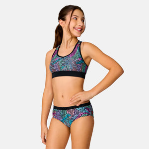Girls' Fresco Rash Guard and Bikini Swim Set