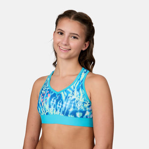 Girls' Undersea Rash Guard and Bikini Swim Set
