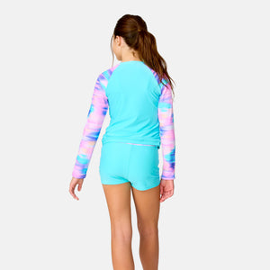 Girls' Dreamy Drift Rash Guard Swim Set