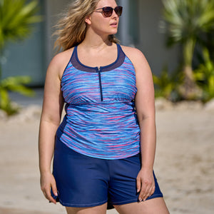 Women's Plus Size Drawstring Swim Short