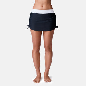 Women's Side Shirred Swim Skirt