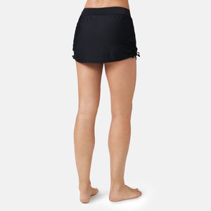 Women's Side Shirred Swim Skirt