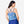 Women's Fresco Double Strap Cut Out Blouson Tankini Top