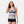 Women's Zigzag Zest Macrame Back Tankini Top