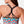 Women's Zigzag Zest Macrame Back Tankini Top