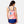 Women's Poolisde Bouquet Double Strap Tankini Top
