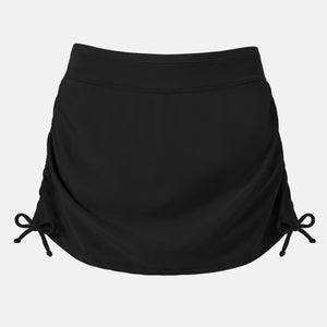 Women's Side Shirred Swim Skirt