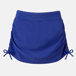 Women's Side Shirred Swim Skirt