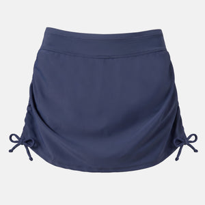 Women's Side Shirred Swim Skirt