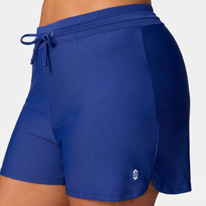 Women's Plus Size Drawstring Swim Short