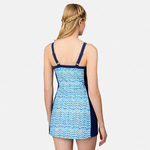 Women's Swim Dress with Built-in Biker Short