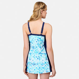 Women's Swim Dress with Built-in Biker Short