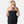 Women's Plus Size Ikat Notch Front Tankini Top