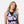 Women's Dreamy Floral Mesh V-Neck Tankini Top